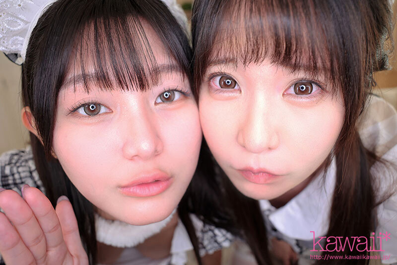 【VR】【Wアニメボイス】【脳イキ囁き特化】ベロキス、絶対領域、挟み撃ち…五感を支配する性処理専門メイド 今田光 谷村凪咲 サンプル画像4