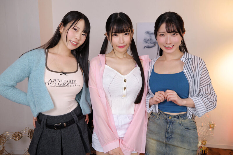 【VR】超絶おっぱい空間 ハーレムパコパコなまSEX 桜ゆの 胡桃さくら 宮西ひかる サンプル画像8
