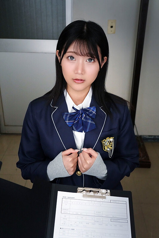 【VR】一人きりの健康診断。真面目な学級委員長がエスカレートするドクハラに快感を覚え、言われるがままに膣奥中出し。 谷村凪咲 サンプル画像6