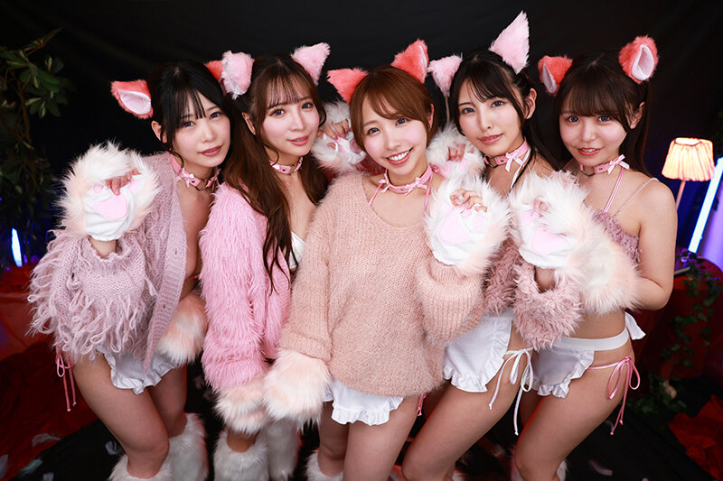 【VR】絶倫の呪いを解くために尽くして愛します♪激かわネコ型使い魔5匹がいろんな方法で呪いを解くために僕をイカせてくれる無限∞射精ご奉仕甘とろ解呪ハーレム全方位気持ちイイ使い魔たちとのハーレム快感RUSH！！編 サンプル画像14