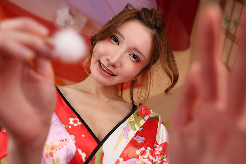 【VR】これぞ8K！顔面特化アングルVR ～江戸の極上花魁！最高遊女そらに酔いしれる夜～ 天川そら サンプル画像10